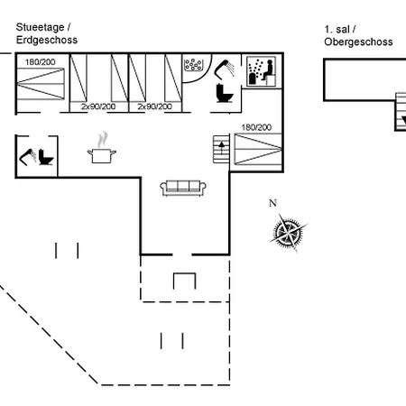 Casa de Férias Erle - 830m From The Sea By Interhome *